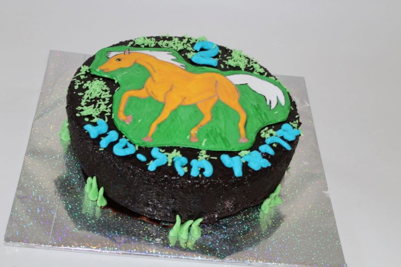 עוגת יום הולדת סוס טאורה